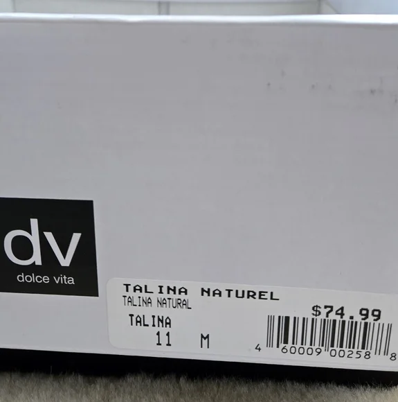 Dolce Vita Women's Braided Cream Sandals - Picture 4 of 4